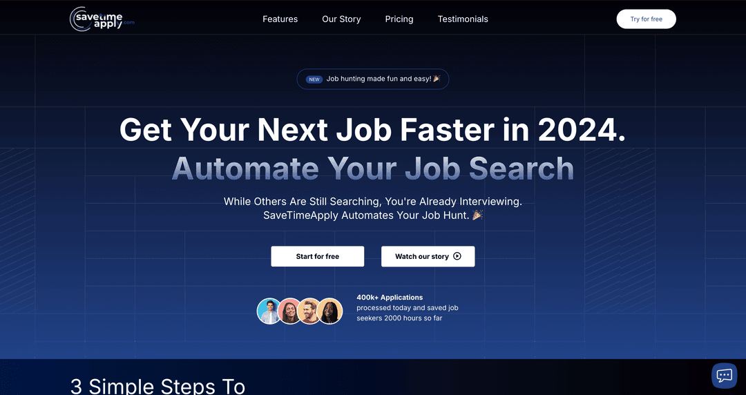 SAVETIMEAPPLY – AI-Powered Job Application Automation