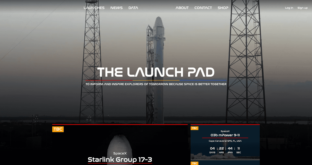 The Launch Pad Network – Space Exploration Media Platform